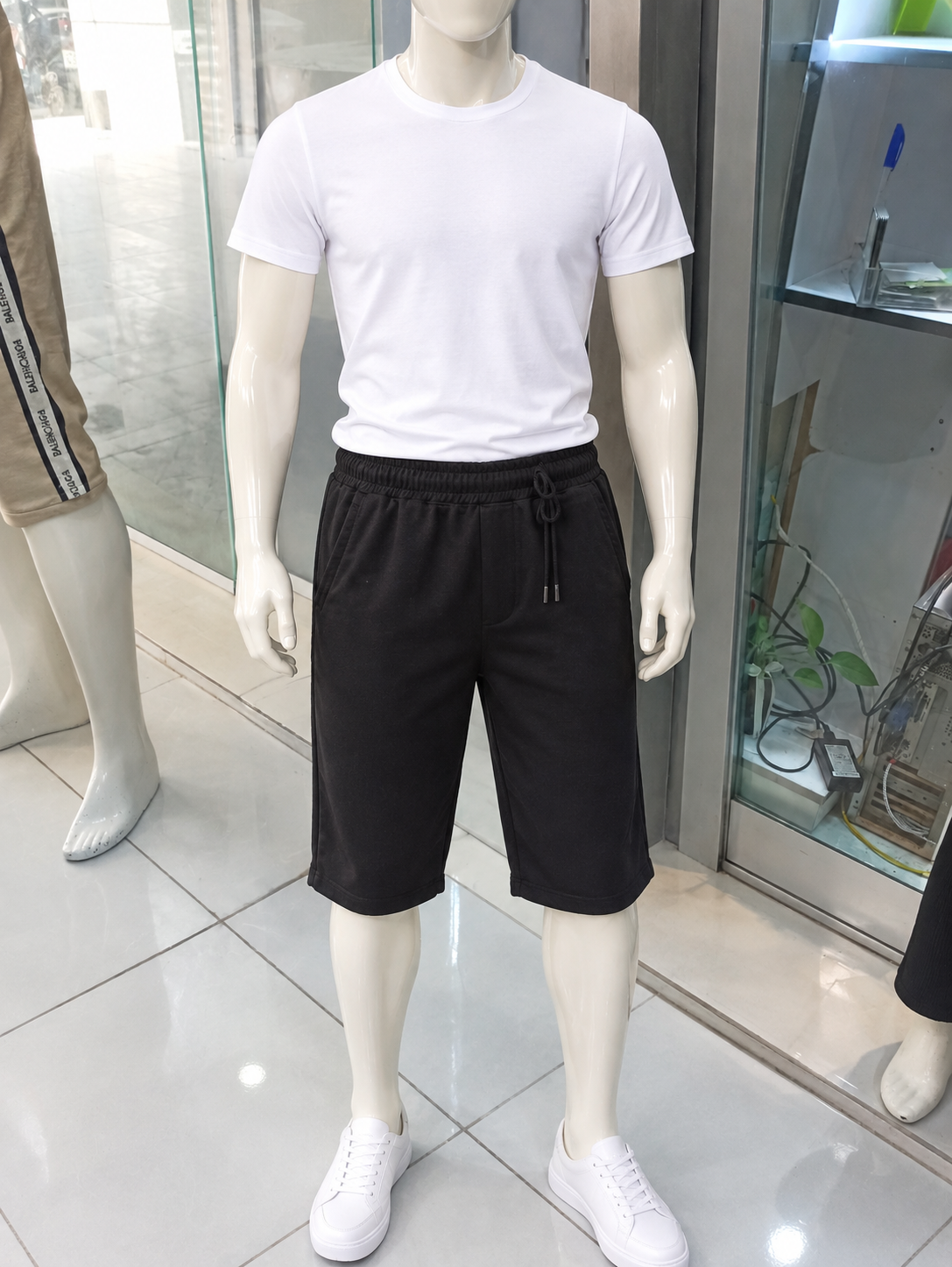 شلوارک مردانه پارچه بنگال